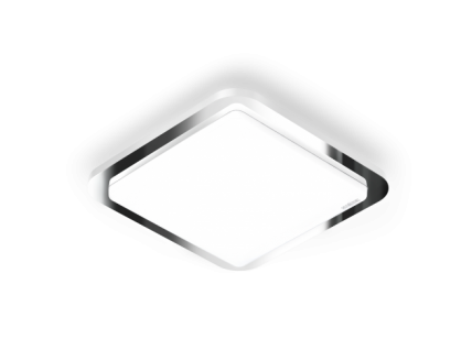 Светильник с ВЧ-сенсером 16Вт LED потолочный/настенный хром IP20 Steinel
