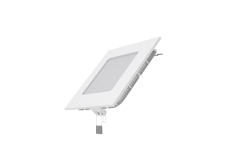 Светодиодный встраиваемый светильник Gauss ультратонкий квадратный IP20 6W 2700K 1/20