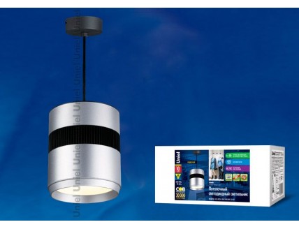 Светильник подвесной (LED) ULN-M05A-10W/WW/HM SILVER Uniel