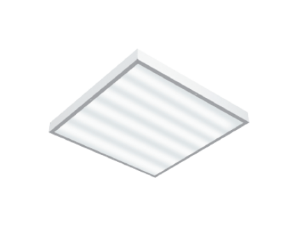 Светильник LED "ВАРТОН" офис встр/накл 595*595*50мм 54W 6500К