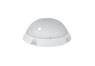 Светильник LED "ВАРТОН" ЖКХ круг IP65 185*70 мм антиванд 10W (диод 0,1W) 4100К с датчиком
