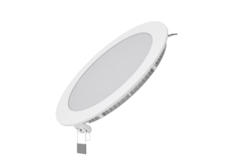 Светодиодный встраиваемый светильник Gauss ультратонкий круглый IP20 15W 2700K 1/20