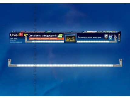 Светильник для подсветки картин (LED) ULM-F31-9W нейтрал-бел. 4000-4500К IP20 серебр. Uniel
