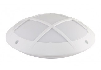 Светильник НБУ 05-60-003 "Альтан 2" белый с решеткой IP64 TDM