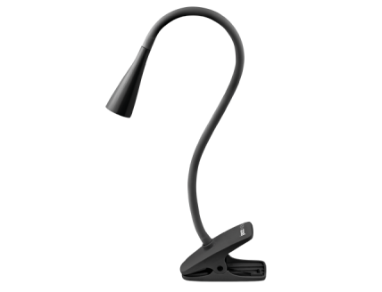 Светильник-прищепка Jazzway (LED) 3Вт (6 светодиодов) жемчужно-черный
