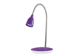 Светильник настольный Jazzway (LED) 4Вт (42 светодиода) на подставке фиолетовый