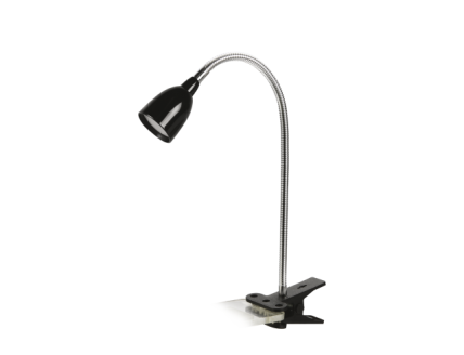 Светильник- прищепка (LED) 4Вт (42 светодиода) гофрированный черный Jazzway