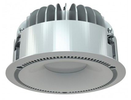 Светильник DL POWER LED 40 D80 IP66 HFD 4000K mat Световые технологии