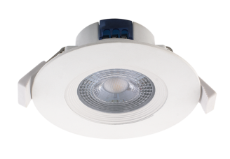 Светильник встр. (LED) 7Вт 490лм 4000K 38° D90 h39 IP40 бел. пласт. Jazzway