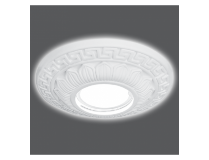 Светильник Gauss Gypsum GY001 белый, Gu5.3, d150 1/24