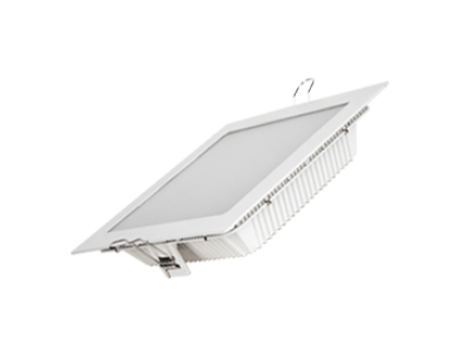 Светодиодный светильник "ВАРТОН" Downlight квадратный 225*225*54 мм 30W 4000K 1/6
