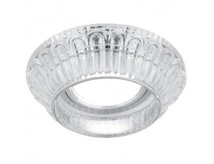 Светильник Gauss Glass CR051 Кристалл/Хром, Gu5.3 1/30