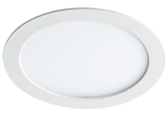 Светильник Jazzway встраиваемый светодиодный(LED) 18Вт 1440лм 6500K D225х25 мм белый