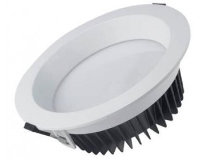 Светильник светодиодный "ВАРТОН" Downlight круглый встроенный 190*65 25W 3000K диммер DALI