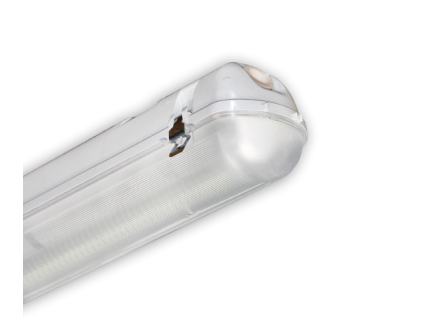 Светильник люминесцентный (ЛЛ)Ардатов 1x36Вт пылевлагозащищенный IP65 прозрачный рассеиватель