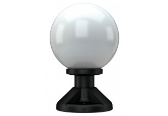 Светильник уличный Световые технологии "шар" D200 мм 40Вт Е27 IP44 пластиковый опаловый / на опоре d60/h289