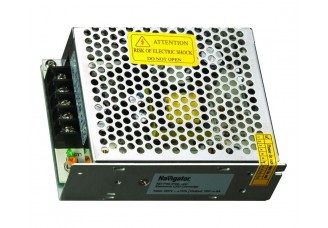 Источник постоянного напряжения (драйвер) Navigator IP20 АС 220В/DC 12В 60 Вт с защитой от перегрева