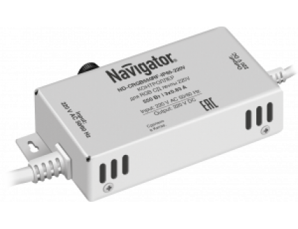Контроллер для светодиодной ленты + ДУ IP65 550 Вт AC 220В/DC 220В Navigator