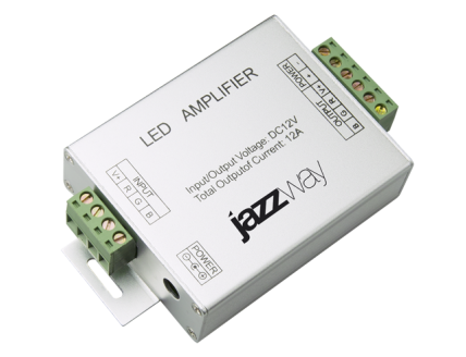 Усилитель для светодиодной ленты IP20 144 Вт 105х65х24 Jazzway