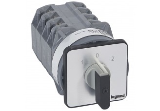 Переключатель PR63 "1-0-2" 45гр. 63А 2Р Legrand