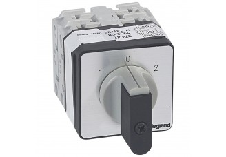 Переключатель PR21 "1-0-2" 45гр. 25А 3Р Legrand