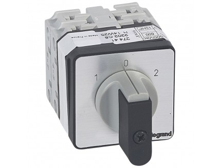 Переключатель PR21 "1-0-2" 45гр. 25А 3Р Legrand