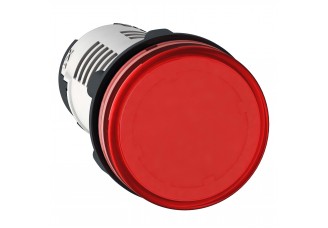 Сигнальная лампа, LED, 24В, красная