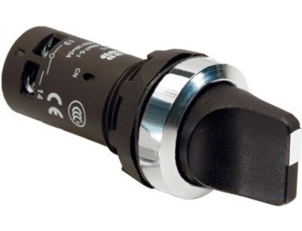 Переключатель C3SS3-30B-20 3-х позиционный черный 2НО
