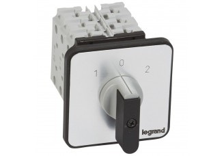 Переключатель PR26 "1-0-2" 45гр. 32А 4Р Legrand