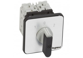Переключатель PR26 "1-0-2" 45гр. 32А 3Р Legrand