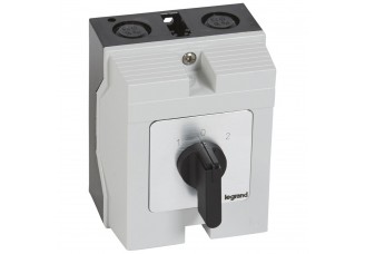 Переключатель PR21 "1-0-2" 25А 4Р в боксе 96х120мм IP65
