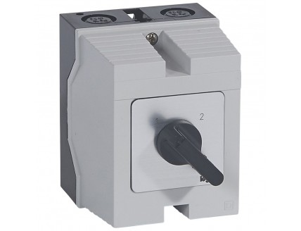 Переключатель PR17 "1-2" 20А 4Р в боксе 96х120мм IP65