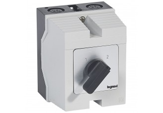 Переключатель PR40 "1-2" 50А 4Р в боксе 135х170мм IP55