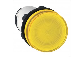 Сигнальная лампа накаливания ВА9s желтая 250В 2,4Вт