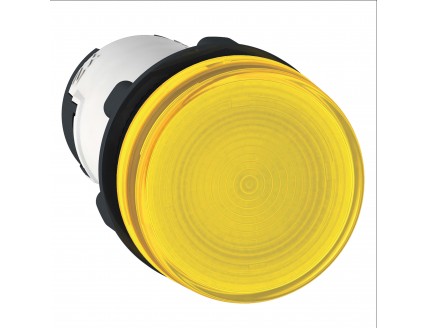 Сигнальная лампа накаливания ВА9s желтая 250В 2,4Вт