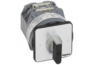 Переключатель PR63 "1-0-2" 90гр. 63А 2Р Legrand