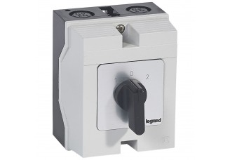 Переключатель PR21 "1-0-2" 25А 3Р в боксе 96х120мм IP65