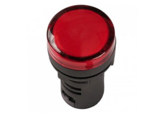 Лампа AD22DS LED-матрица d22мм красная 230В ИЭК