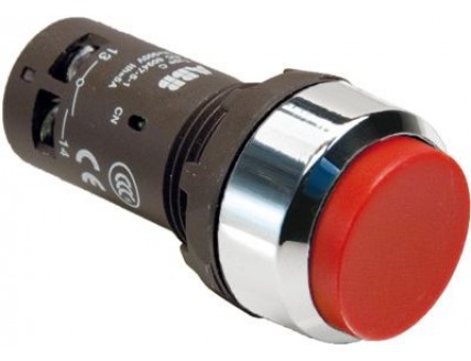 Кнопка CP3-30R-11 красная без фикс 1HO+1НЗ