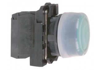 Кнопка зелен. потайная IP66 (1НO)