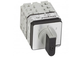 Переключатель PR17 "1-0-2" 45гр. 20А 4Р Legrand