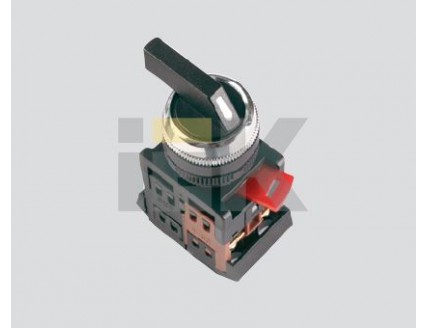 Переключатель АLC-22 2 фикс.положения с длинной рукояткой I-O 1з+1р черный ИЭК