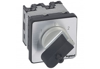 Переключатель PR12 "1-0-2" 45гр. 16А 2Р Legrand