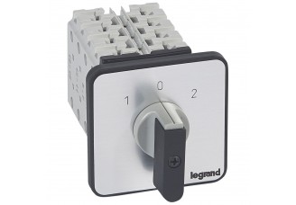 Переключатель PR40 "1-0-2" 45гр. 50А 2Р Legrand