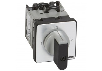 Переключатель PR12 "1-0-2" 90гр. 16А 3Р Legrand