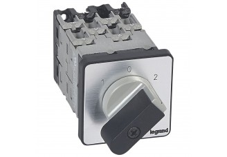 Переключатель PR17 "1-0-2" 45гр. 20А 1Р Legrand
