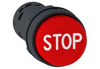 КНОПКА 22ММ КРАСН ВЫСТ ТОЛК С МАРК STOP XB7NL4534