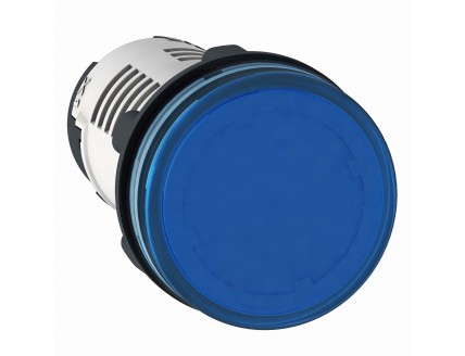 Сигнальная лампа-светодиод синяя 230В