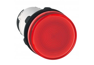 Сигнальная лампа накаливания ВА9s красная 250В 2,4Вт