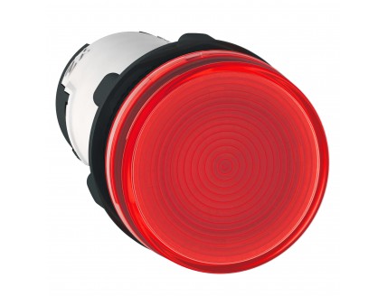 Сигнальная лампа накаливания ВА9s красная 250В 2,4Вт